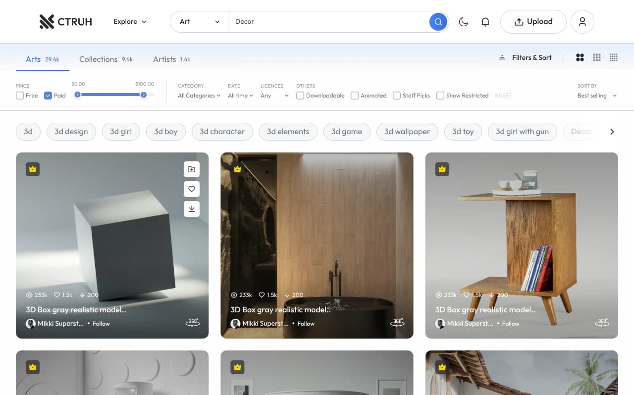 Ctruh Marketplace v1